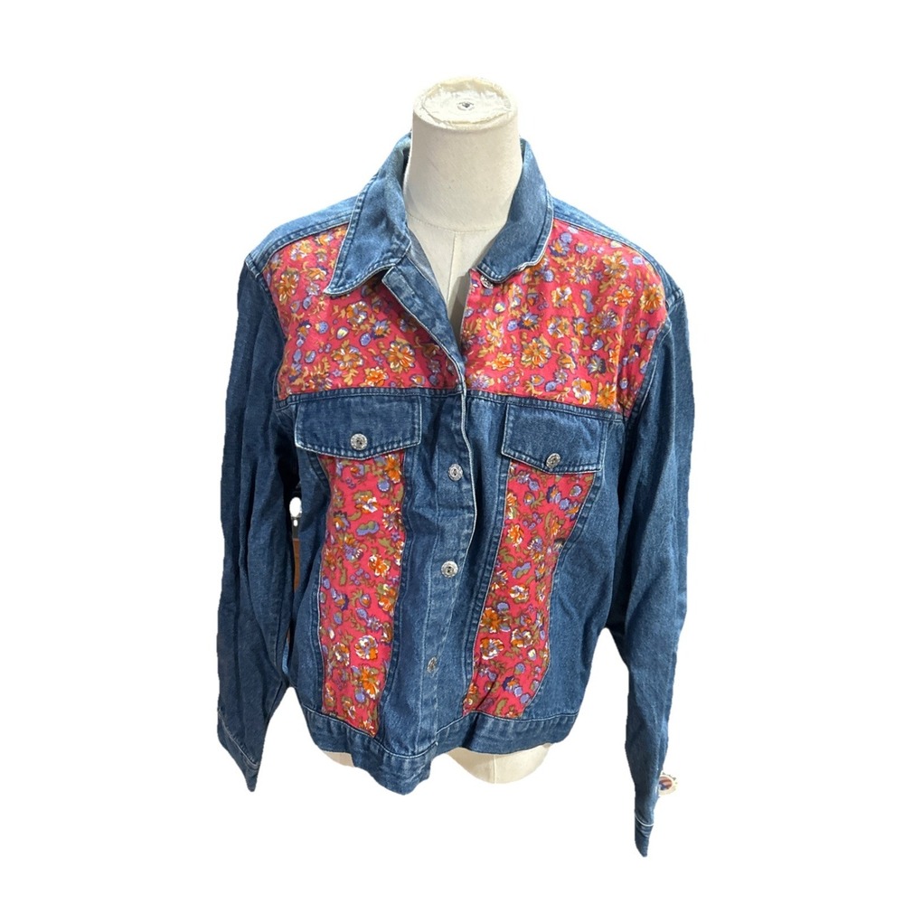 dont mess with texas women's jacket Large Denim Cowgirl Western